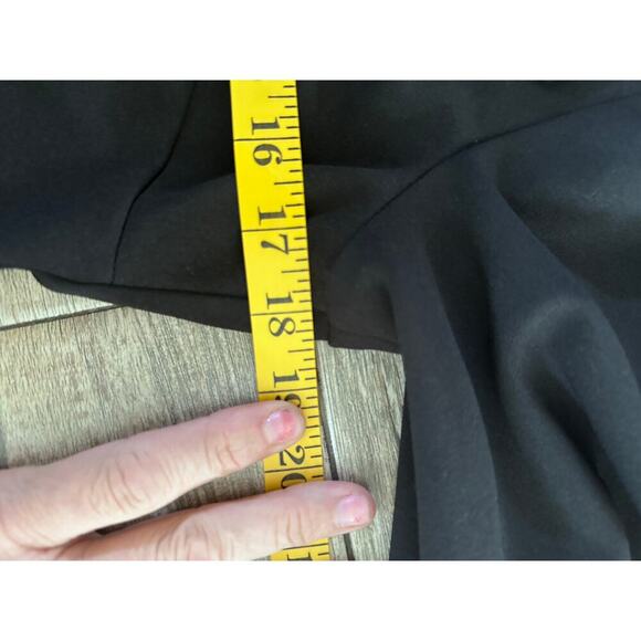 Calvin Klein Women's Black bow Tie Neck Long Sleeve Sheath Dress Size 10 - Picture 8 of 9